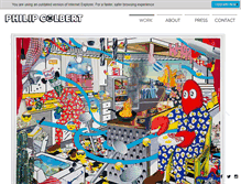 Tablet Screenshot of philipcolbert.com